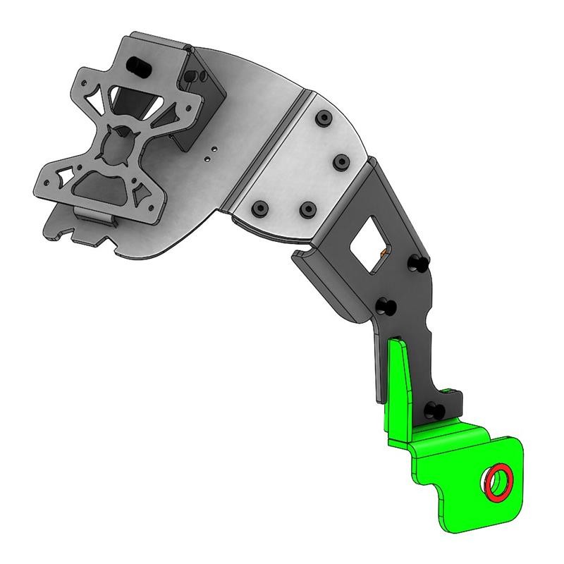 Support de plaque ras de roue Kawasaki Z750